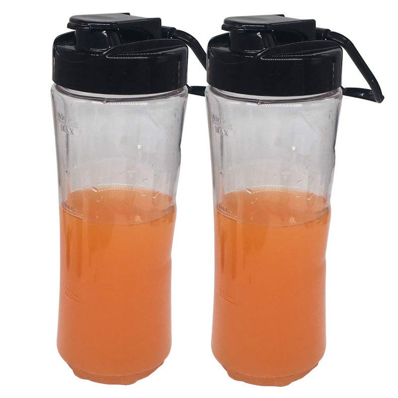 joystar 2pcs Replacement 20 oz bright Sport Bottle cup with lid for Oster MyBlend blender BLSTPB models and BLSTP2 models blender - Image 1